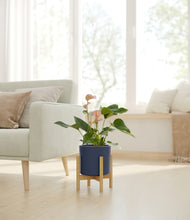 Load image into Gallery viewer, Deep Navy stand:bamboo