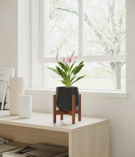 Load image into Gallery viewer, Black stand:walnut