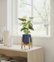 Load image into Gallery viewer, Deep Navy stand:bamboo