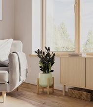 Load image into Gallery viewer, Turquoise stand:bamboo