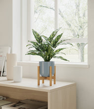 Load image into Gallery viewer, Misty Blue stand:bamboo