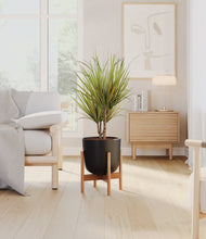 Load image into Gallery viewer, Stone Black stand:bamboo
