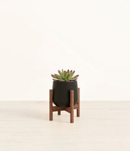 Load image into Gallery viewer, Black stand:walnut