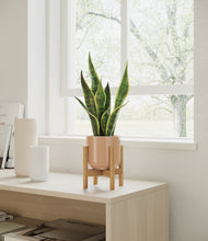 Load image into Gallery viewer, Glossy Pink stand:bamboo