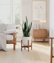 Load image into Gallery viewer, Natural Bamboo stand:walnut