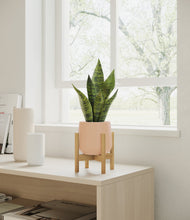 Load image into Gallery viewer, Gentle Pink stand:bamboo