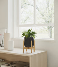 Load image into Gallery viewer, Black stand:bamboo