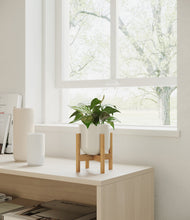Load image into Gallery viewer, Cotton White stand:bamboo