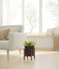 Load image into Gallery viewer, Black stand:walnut