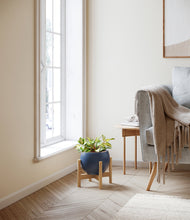 Load image into Gallery viewer, Deep Navy stand:bamboo