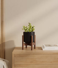 Load image into Gallery viewer, Stone Black stand:walnut