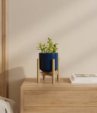 Load image into Gallery viewer, Twilight Blue stand:bamboo