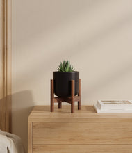 Load image into Gallery viewer, Stone Black stand:walnut
