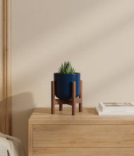 Load image into Gallery viewer, Twilight Blue stand:walnut