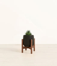 Load image into Gallery viewer, Black stand:walnut