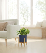 Load image into Gallery viewer, Deep Navy stand:bamboo
