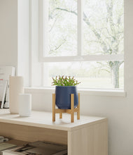 Load image into Gallery viewer, Deep Navy stand:bamboo