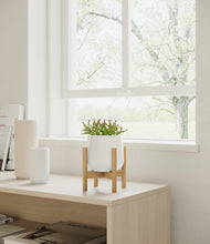 Load image into Gallery viewer, White stand:bamboo