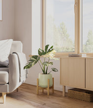 Load image into Gallery viewer, Turquoise stand:bamboo