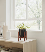 Load image into Gallery viewer, Stone Black stand:walnut