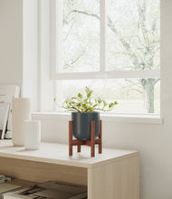 Load image into Gallery viewer, Iron Gray stand:walnut