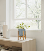 Load image into Gallery viewer, Misty Blue stand:bamboo