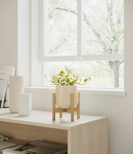 Load image into Gallery viewer, Almond Green stand:bamboo