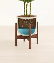 Load image into Gallery viewer, Natural Bamboo stand:walnut