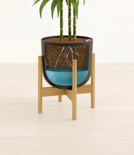 Load image into Gallery viewer, Stone Black stand:bamboo