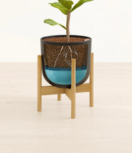 Load image into Gallery viewer, Stone Black stand:bamboo