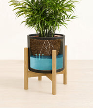 Load image into Gallery viewer, Black stand:bamboo