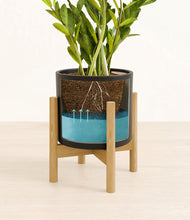 Load image into Gallery viewer, Black stand:bamboo