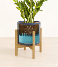 Load image into Gallery viewer, Deep Navy stand:bamboo