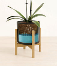 Load image into Gallery viewer, Black stand:bamboo