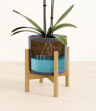 Load image into Gallery viewer, Deep Navy stand:bamboo