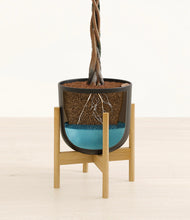 Load image into Gallery viewer, Stone Black stand:bamboo