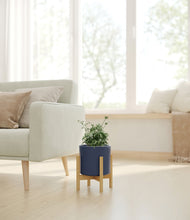 Load image into Gallery viewer, Deep Navy stand:bamboo