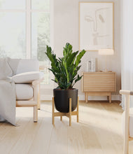 Load image into Gallery viewer, Stone Black stand:bamboo