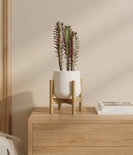 Lade das Bild in den Galerie-Viewer, White stand:bamboo
