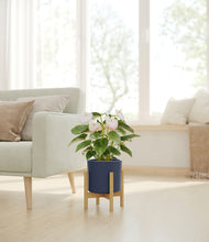 Load image into Gallery viewer, Deep Navy stand:bamboo