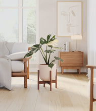 Load image into Gallery viewer, Sandy Pink stand:walnut