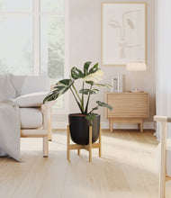 Load image into Gallery viewer, Stone Black stand:bamboo