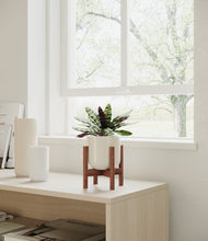 Load image into Gallery viewer, Cotton White stand:walnut