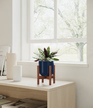 Load image into Gallery viewer, Twilight Blue stand:walnut