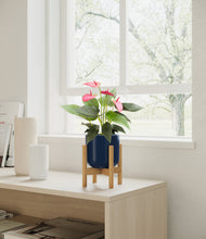 Load image into Gallery viewer, Twilight Blue stand:bamboo
