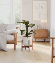 Load image into Gallery viewer, Natural Bamboo stand:walnut
