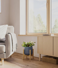 Load image into Gallery viewer, Deep Navy stand:bamboo
