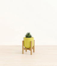 Load image into Gallery viewer, Key Lime Yellow stand:bamboo
