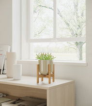Load image into Gallery viewer, Sage Green stand:bamboo
