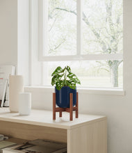 Load image into Gallery viewer, Twilight Blue stand:walnut
